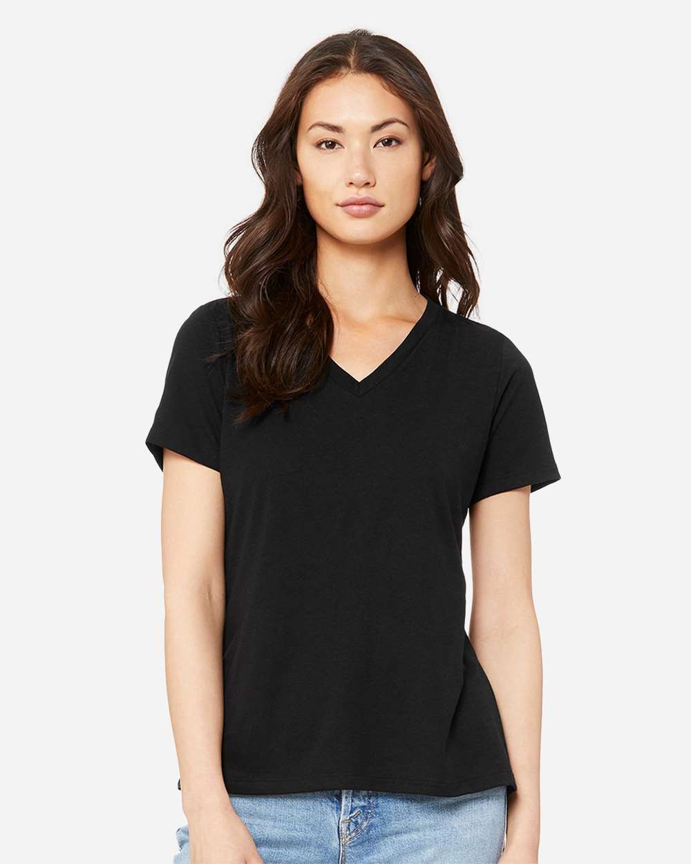 Bella + Canvas Women's Relaxed Triblend V-Neck Tee