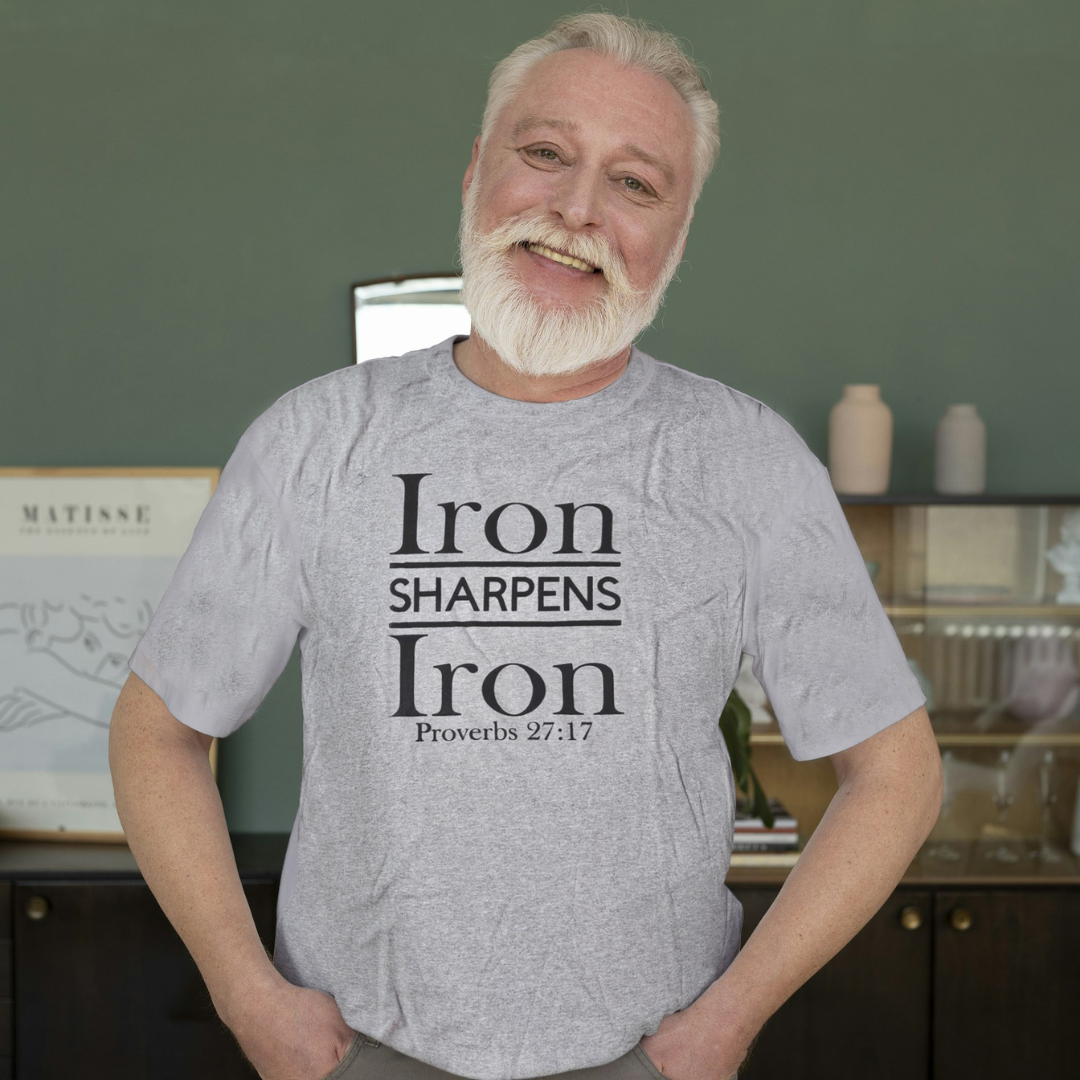 Iron Sharpens Iron Print T-Shirt