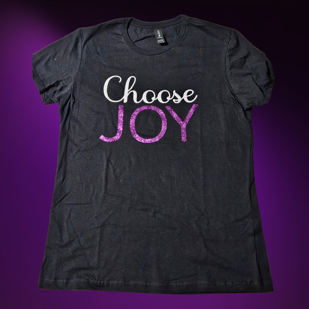 Choose Joy Print Graphic Tee