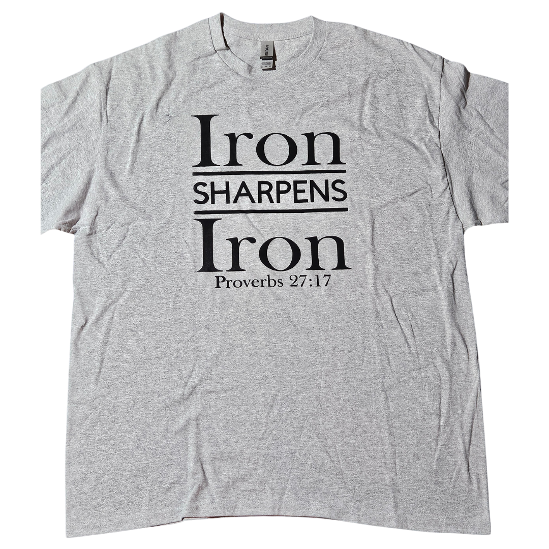 Grey Iron Sharpens Iron T-Shirt