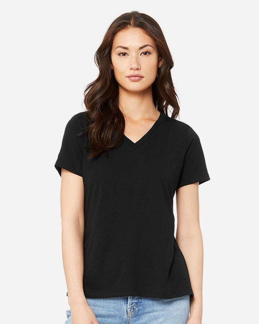 Bella + Canvas Women's Relaxed Triblend V-Neck Tee
