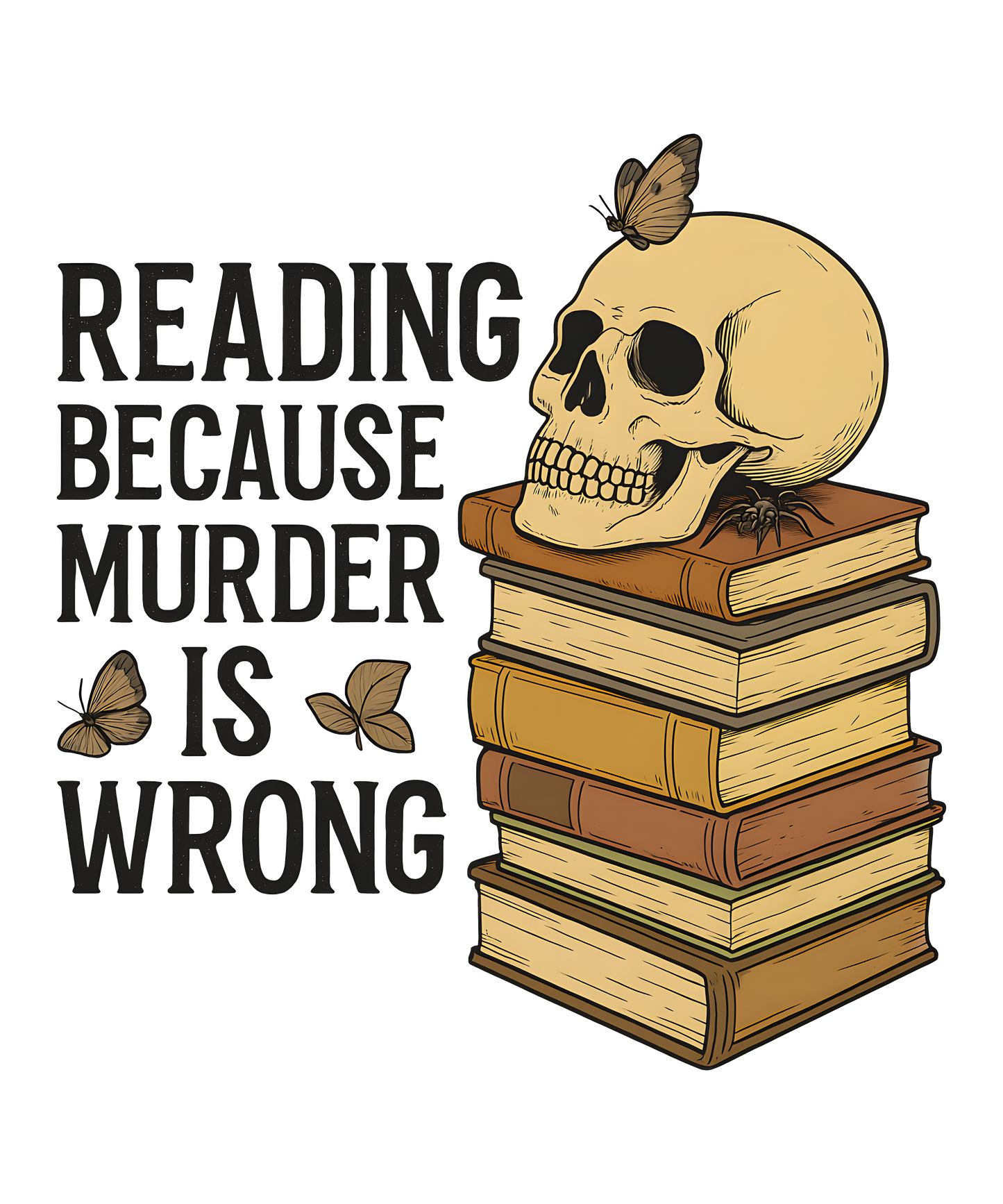 Book Lovers T-shirt DTF