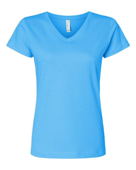 LAT women's jersey t-shirt aqua